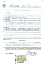 Autorizazione Ministeriale